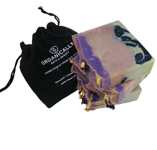 Amethyst Yoni Soap Bar - Organically Bath & Beauty