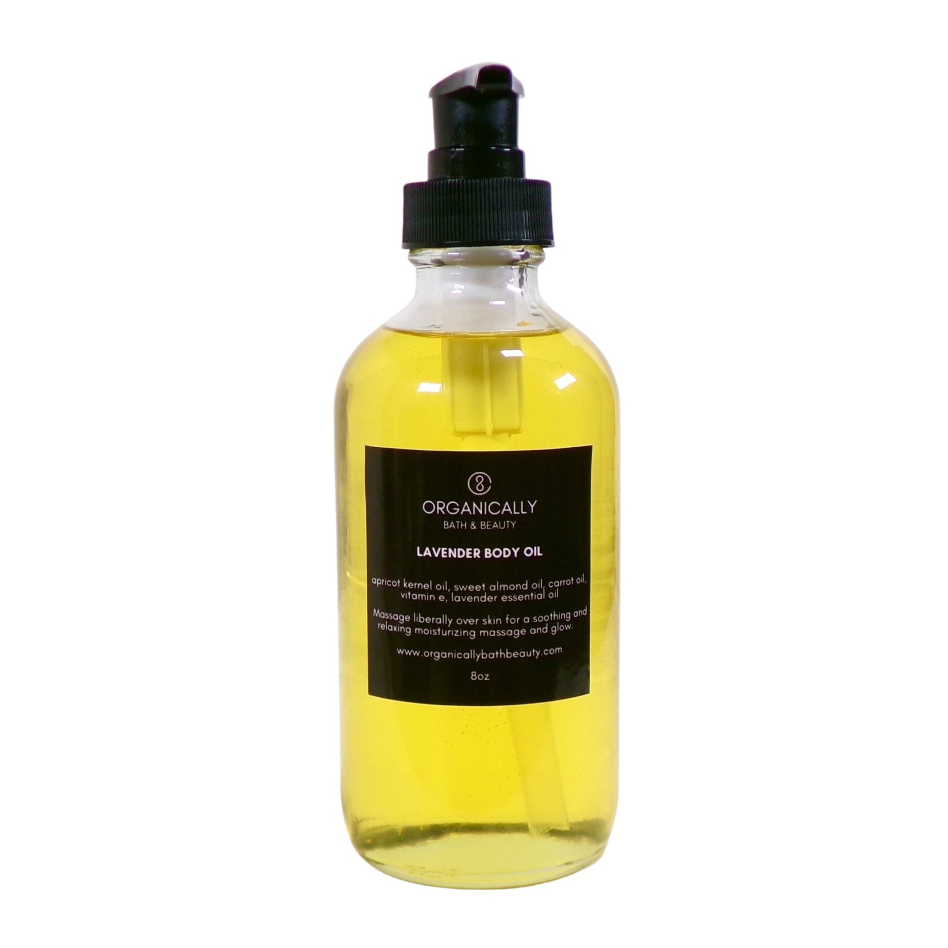 Lavender Body Oil - Organically Bath & Beauty