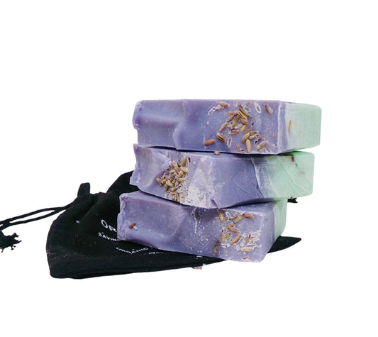 Lavender + Eucalyptus Soap Bar - Organically Bath & Beauty