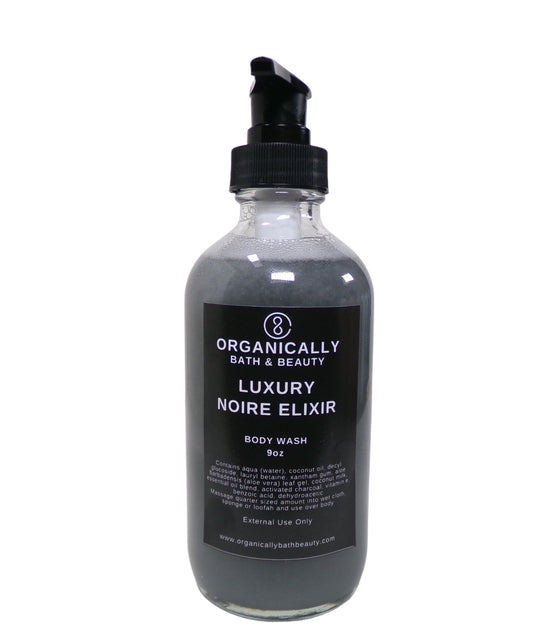 Noire Elixir Luxury Body Wash - Organically Bath & Beauty