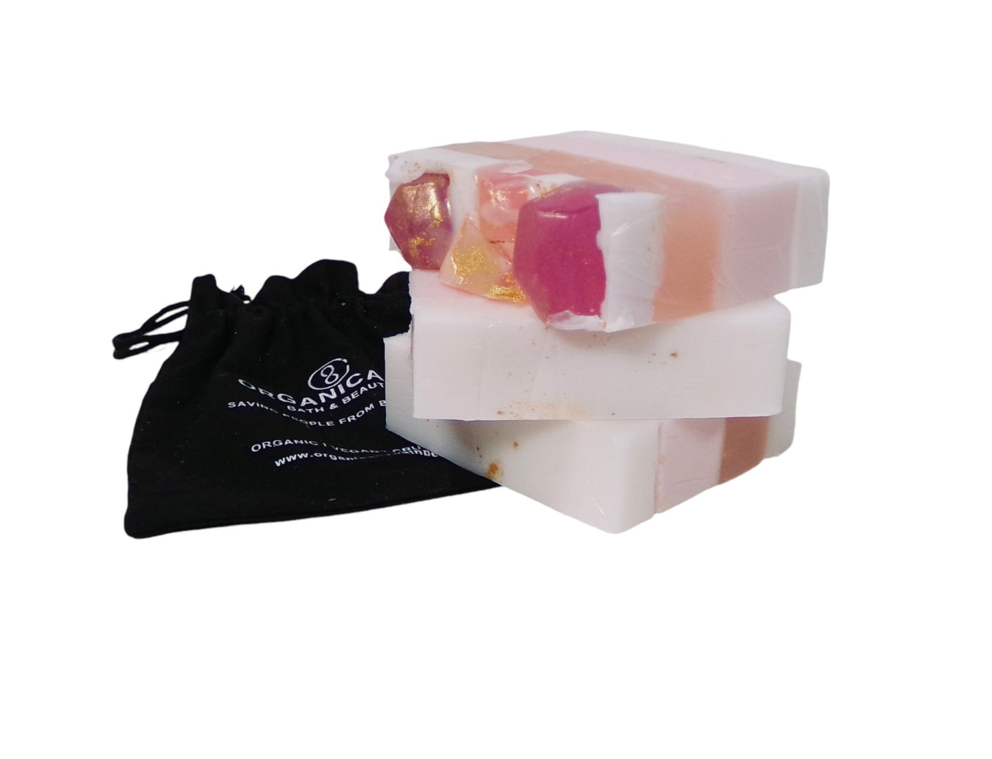 Rose Quartz Soap Bar - Organically Bath & Beauty