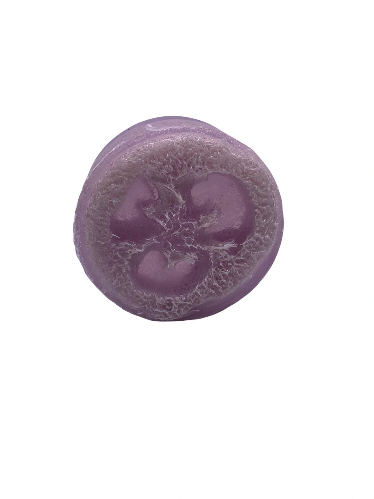 Lavender Loofah Soap Bar Organically Bath And Beauty