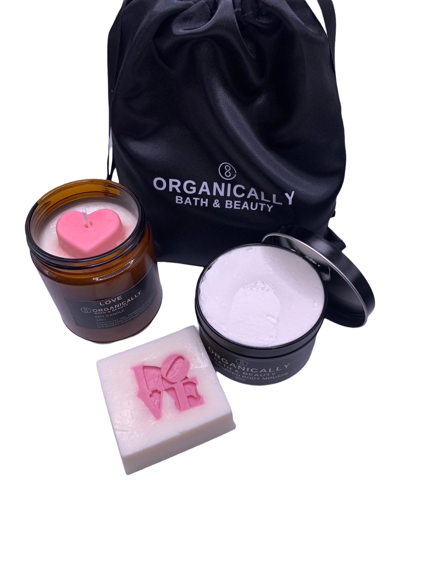 LOVE Collection Gift Set - Organically Bath & Beauty