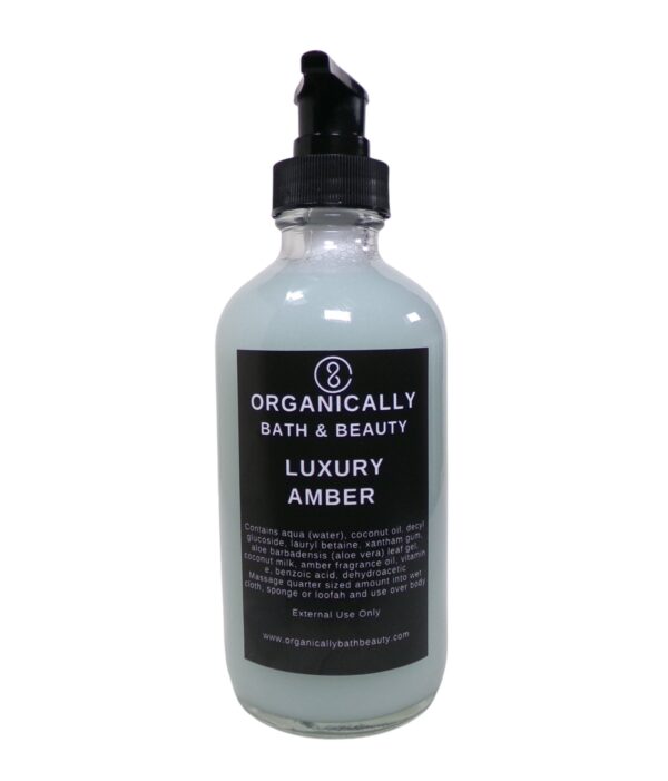 Amber Luxury Body Wash - Organically Bath & Beauty