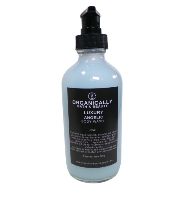 Angelic Luxury Body Wash - Organically Bath & Beauty