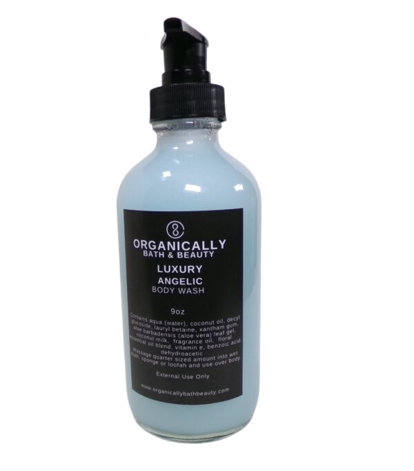 Angelic Luxury Body Wash - Organically Bath & Beauty