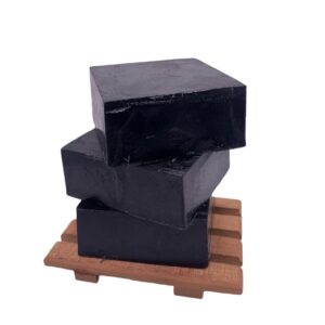 Charcoal Black Soap Bar - Organically Bath & Beauty