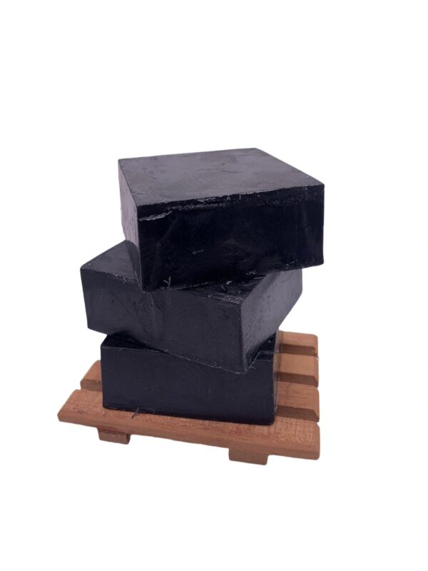 Charcoal Black Soap Bar - Organically Bath & Beauty