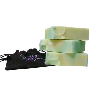 Lemon + Mint Soap Bar - Organically Bath & Beauty