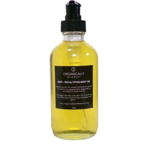 Mint + Eucalyptus Body Oil - Organically Bath & Beauty