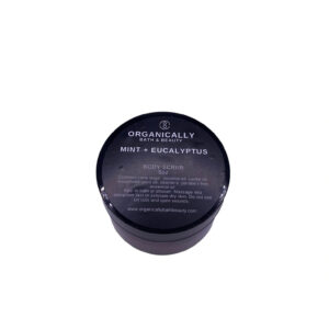 Mint + Eucalyptus Body Scrub - Organically Bath & Beauty
