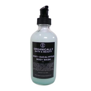 Mint + Eucalyptus Body Wash - Organically Bath & Beauty