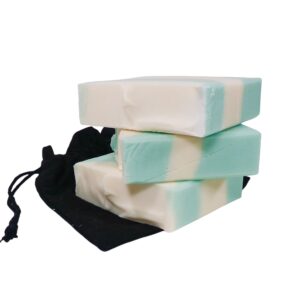 Mint + Eucalyptus Soap Bar - Organically Bath & Beauty