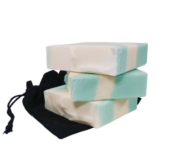 Mint + Eucalyptus Soap Bar - Organically Bath & Beauty