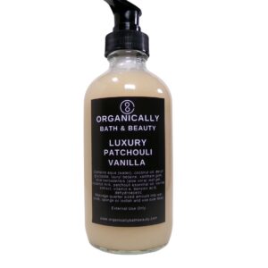 Patchouli + Vanilla Luxury Body Wash - Organically Bath & Beauty