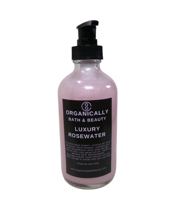 Rosewater Luxury Body Wash - Image 2