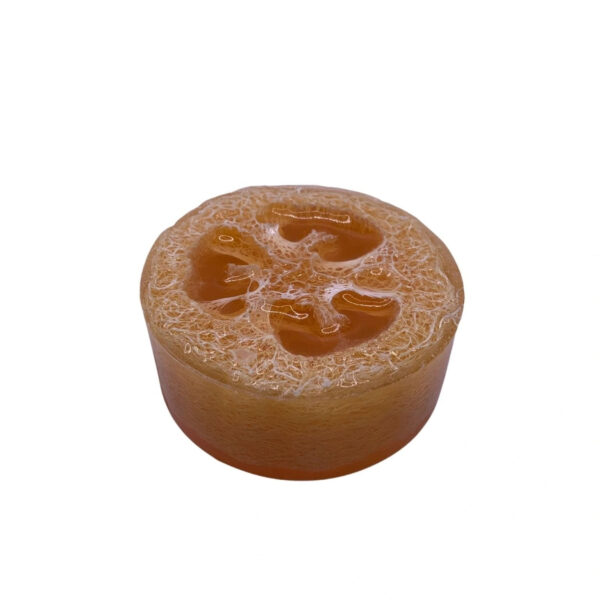 Tangerine Loofah Soap Bar - Image 2